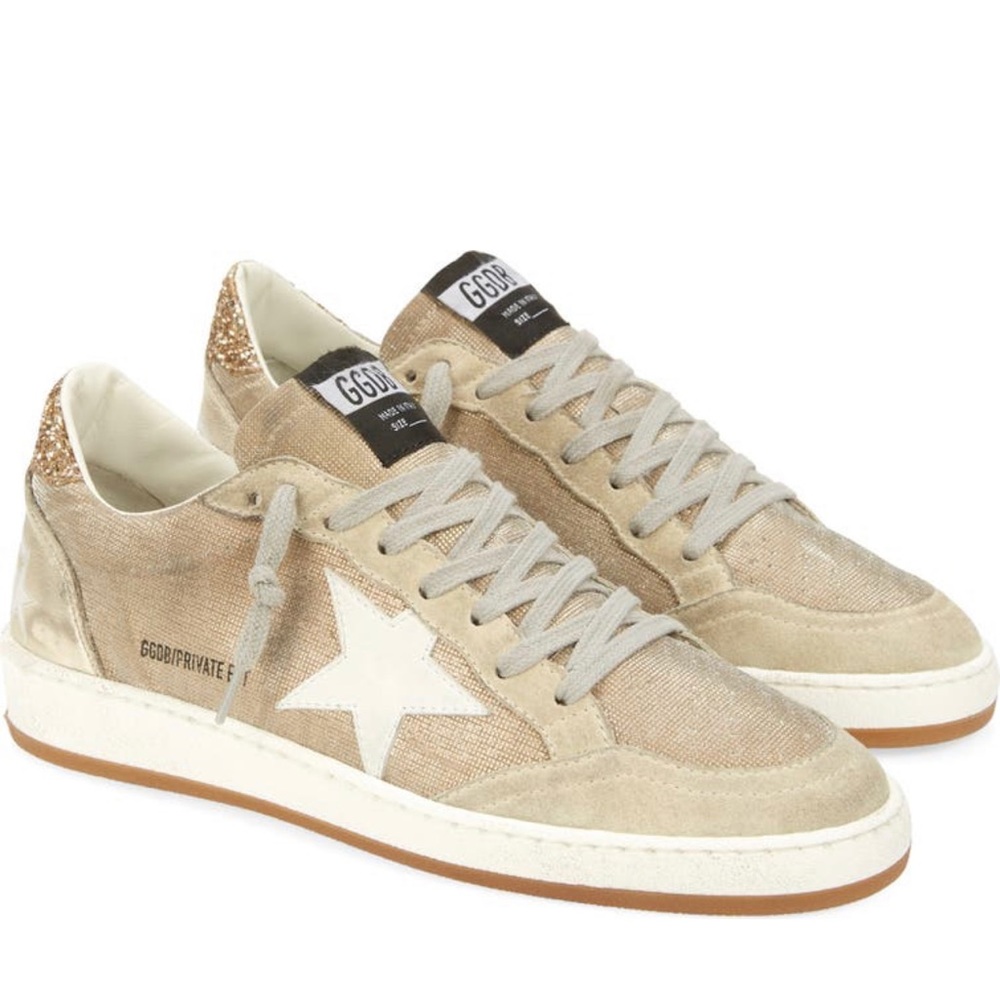 Golden Goose Ballstar Low Top Sneakers Sz 8/38